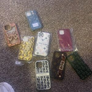 iPhone phone cases size 12 pro max ( lot of 9)